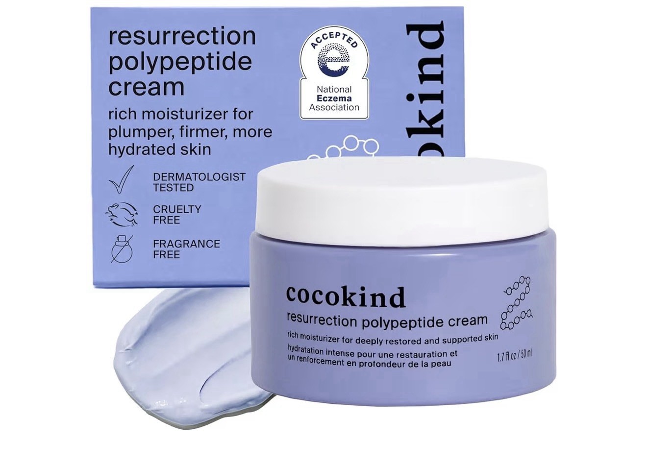 Cocokind Resurrection Polypeptide Cream 1.7 fl oz New In Box