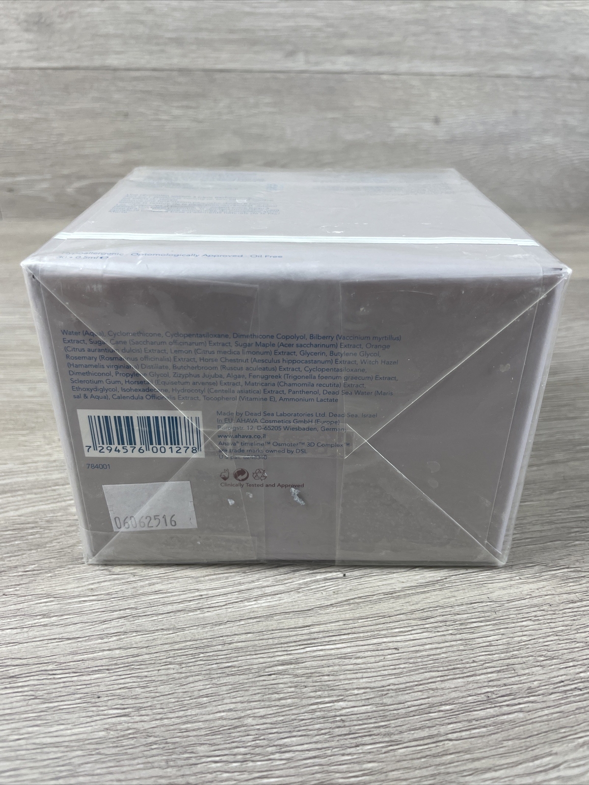 AHAVA Time Line Age Defying 3D Essence Ampoules NEW SEALED