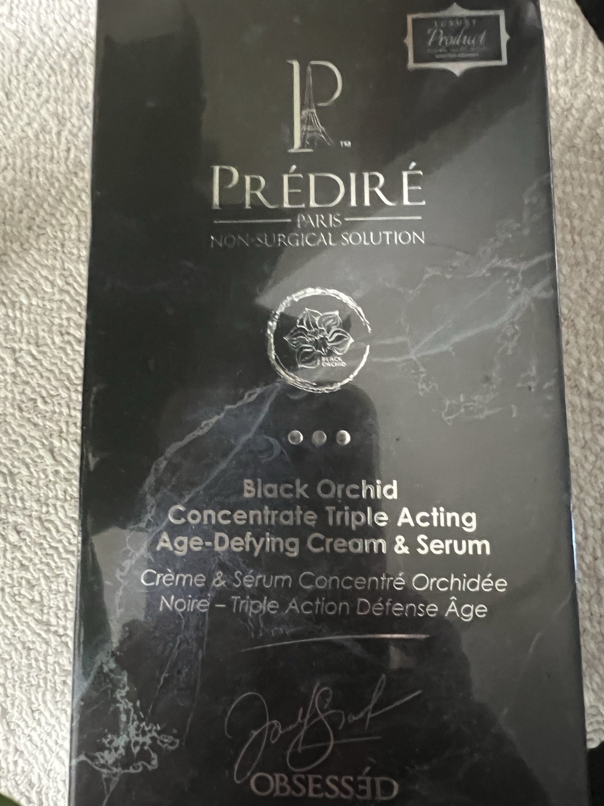 Predire Paris, Black Orchid Concentrate Triple Acting Age-Defying Cream & Serum