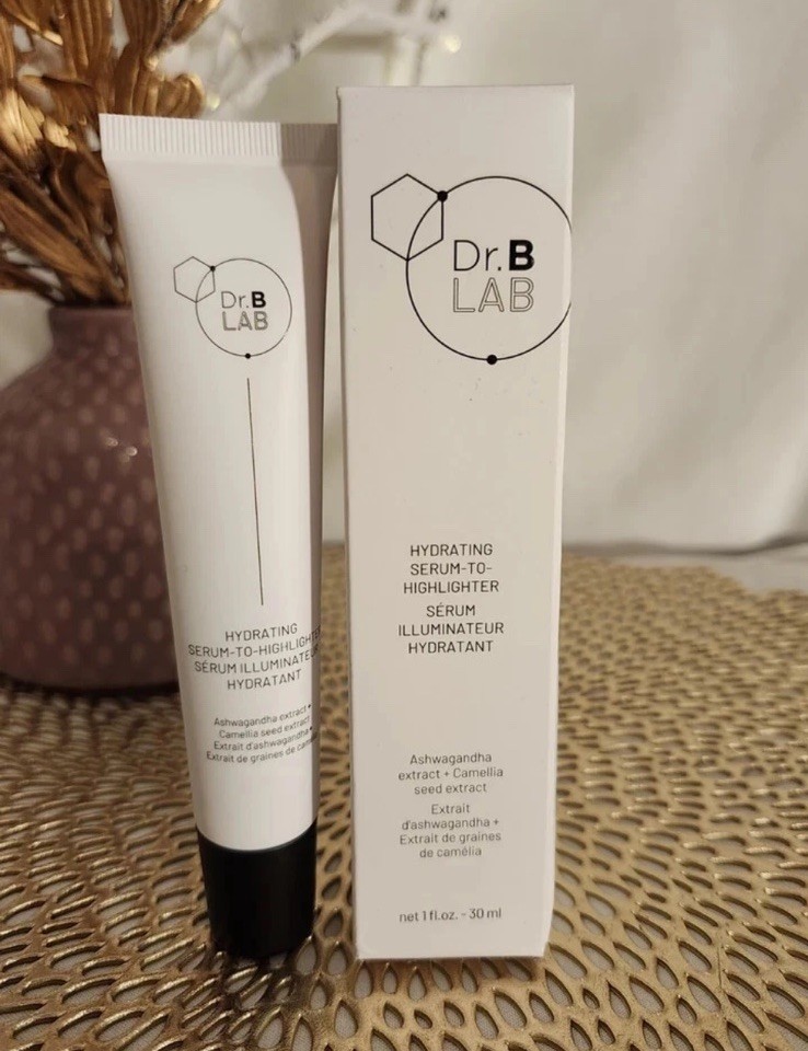 Dr B Lab Hydrating Serum To Highlighter 1 fl oz NIB