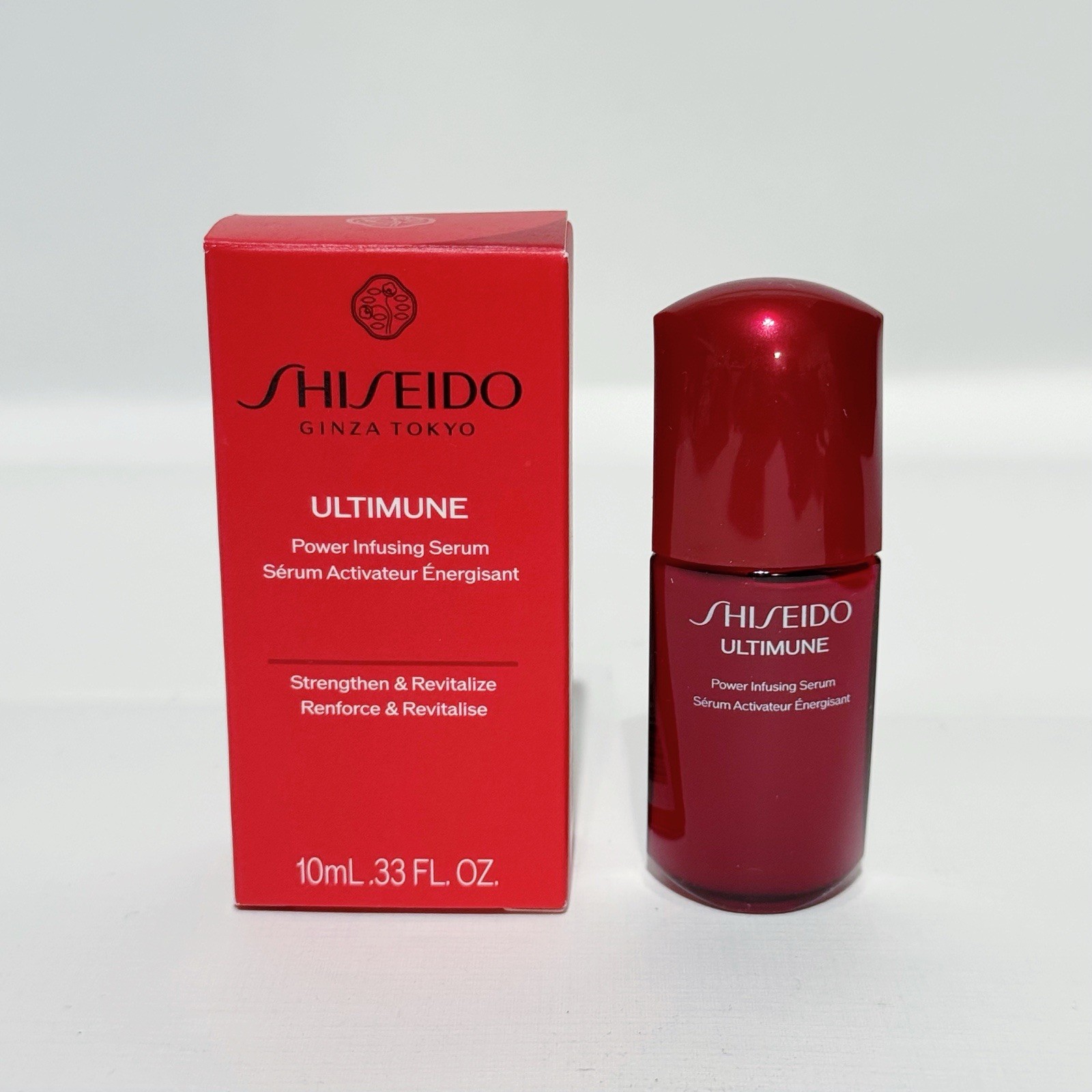 Shiseido Ultimune Power Infusing Serum New & Boxed Travel Size 10 ml / .33 fl oz