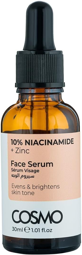 CD COSMO DESIGNS 10% Niacinamide + Zinc Evens & Brightens Skin Tone Face Serum