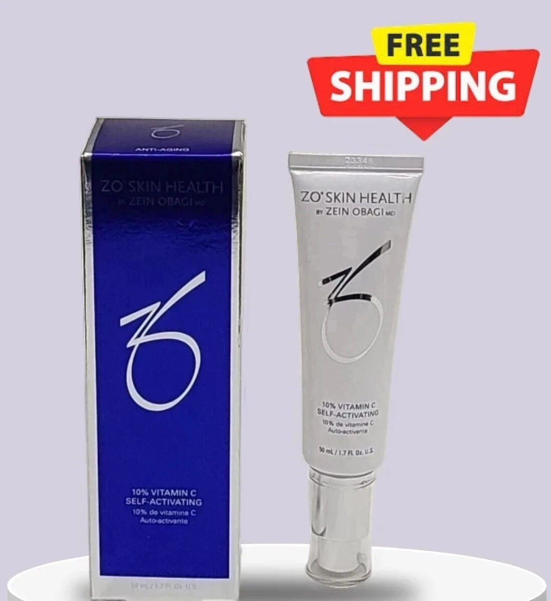 ZO Skin Health 10% Vitamin C Self Activating 1.7oz/50ml – AUTHENTIC & NEW IN BOX