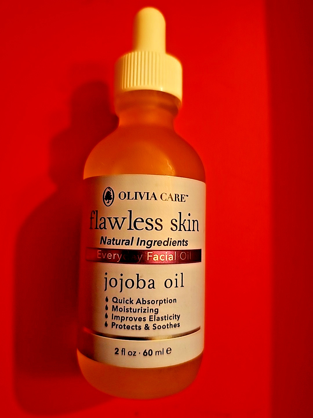 FLAWLESS SKIN EVERY DAY FACIAL JOJOBA OIL 100% NATURAL INGREDIENTS