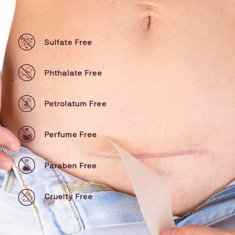 Dermaclara C-section patch- Boost collagen naturally to moisturize & revitalize