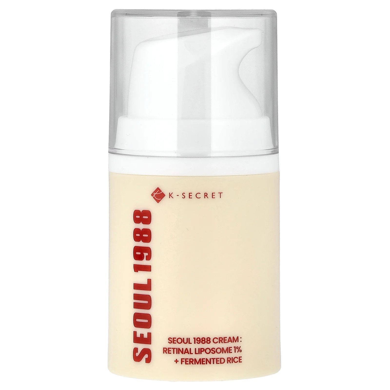 Seoul 1988 Cream, Retinal Liposome 1% + Fermented Rice, 1.69 fl oz (50 ml)