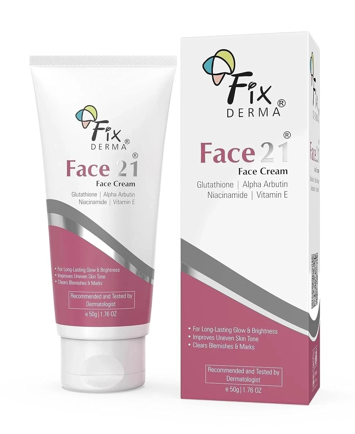 Fixderma 2% Niacinamide Cream, Face 21 Cream – 50 gm