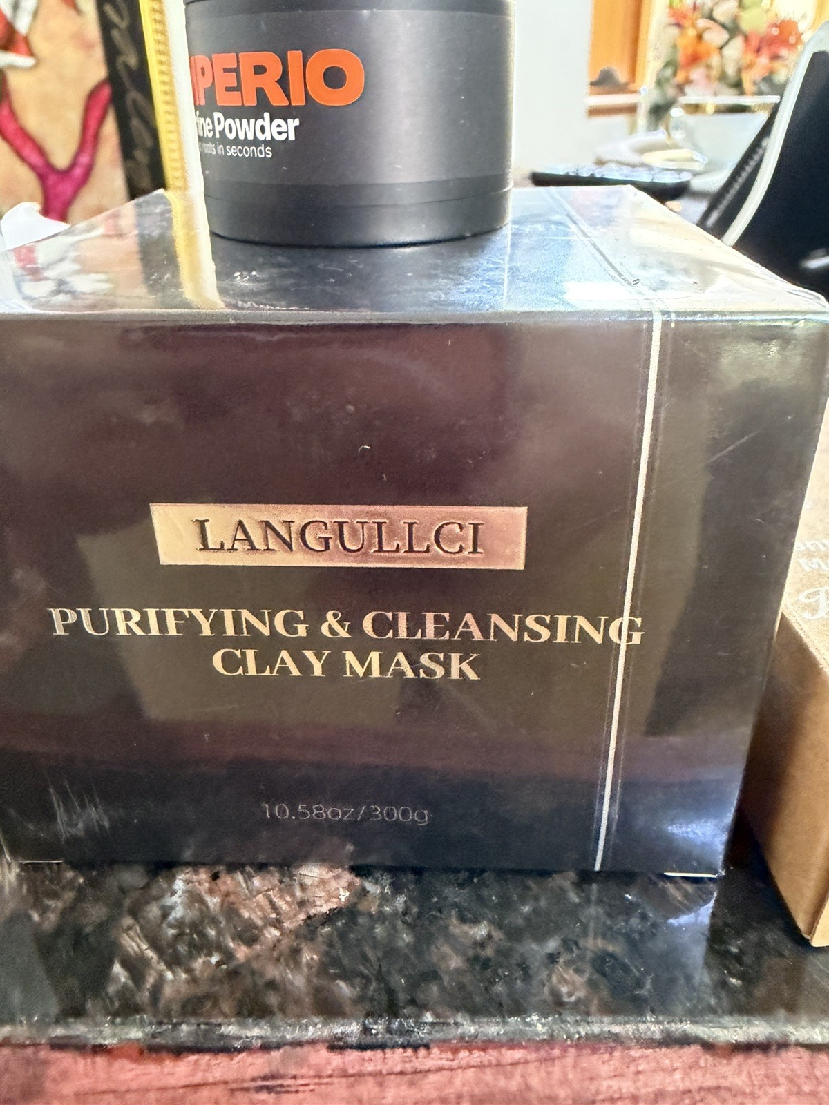 Langullci Clay & Mud Face Mask Purifying Kaolin Clay Mask Blackhead Remover NEW