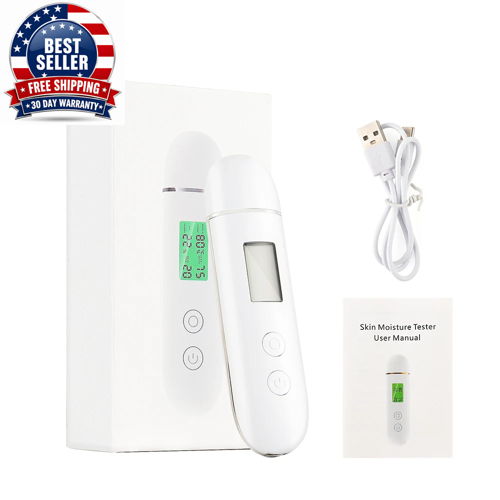Skin Tester Face Skin Moisture&Oil Content Skin Analyzer Skin Water Cheek Elasti