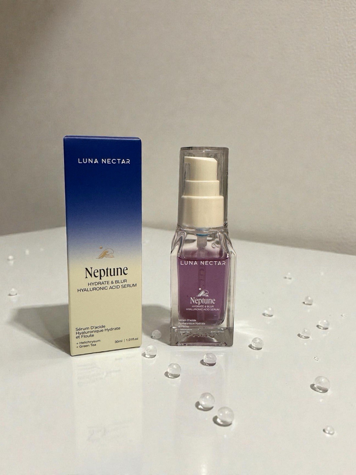 Luna Nectar Neptune Hydrate & Blur Hyaluronic Acid Serum 30 ml – NIB