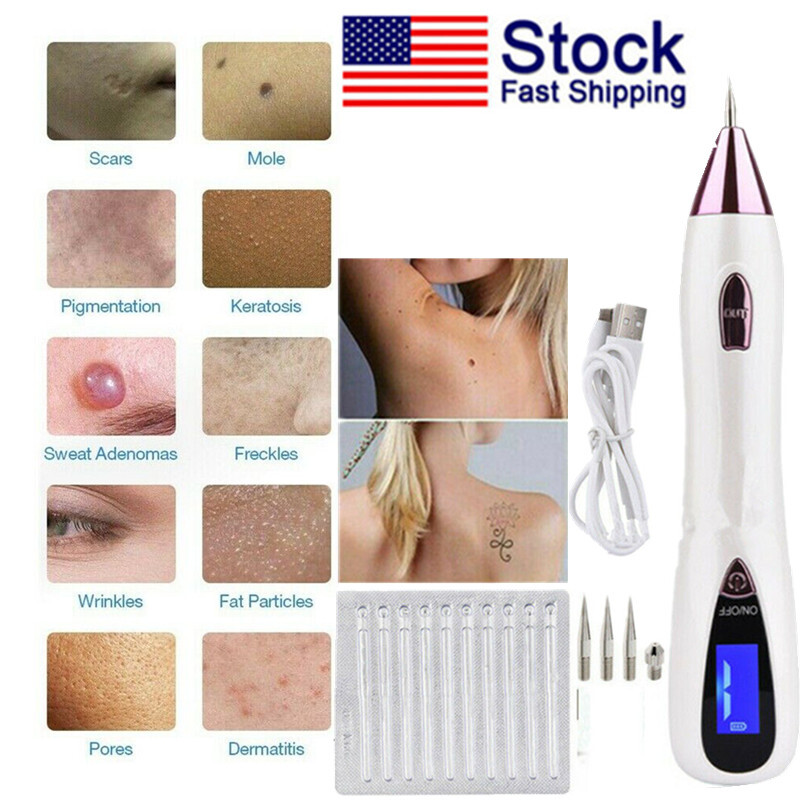 Electri Laser Skin Tag Freckle Wart Dot Mole Remove Pen Dark Spot Tattoo Removal