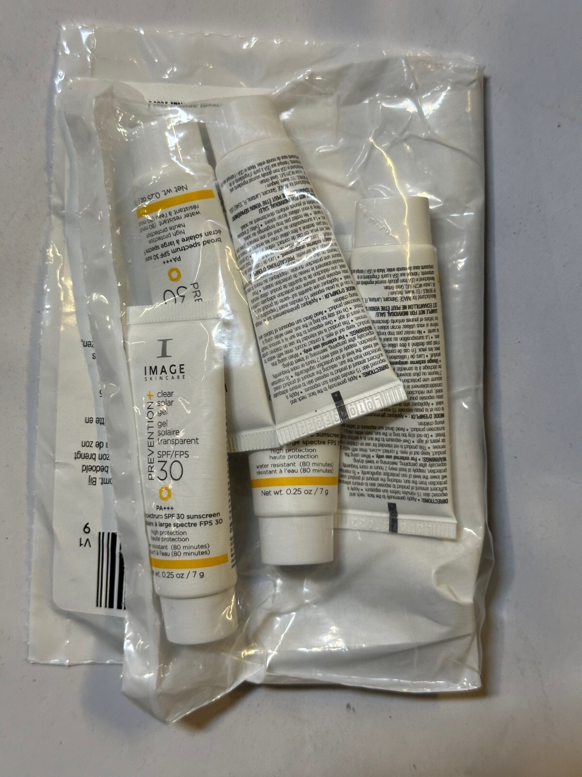 IMAGE Skincare PREVENTION+ Clear Solar Gel SPF 30 0.25oz 5pack