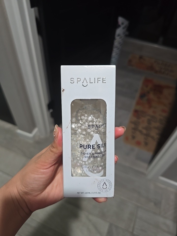One Spa Life Pure Silver and niacinamide soothing Serum 3.7 fl oz