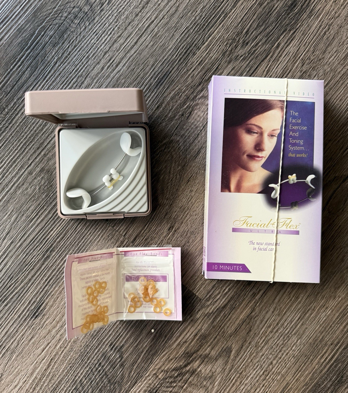 Facial Flex Ultra Facial Exerciser with Bands Non-Surgical Facelift New