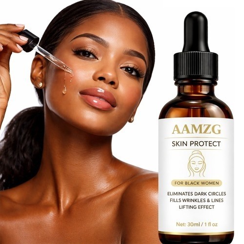 Walker Skin Protect Serum Black Women Facial Moisturizer | 1 fl oz ( 2 Pack )