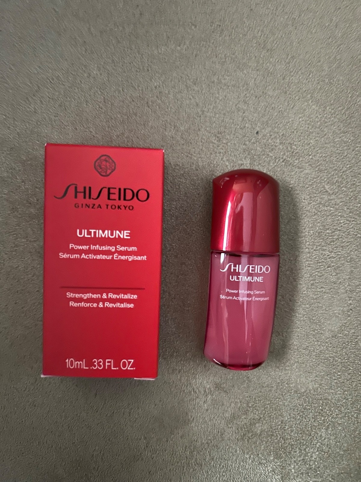 Shiseido Ultimune Power Infusing Serum New & Boxed Travel Size 10 ml / .33 fl oz