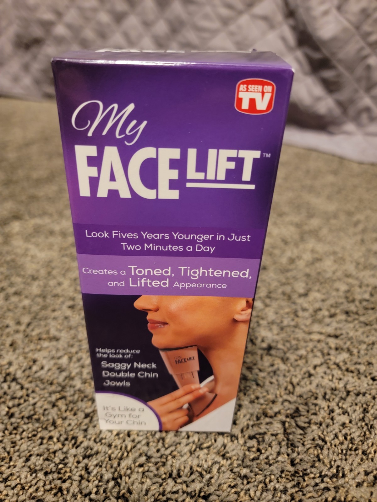 My FaceLift As Seen on TV for Jowls, Double Chin and Saggy Neck