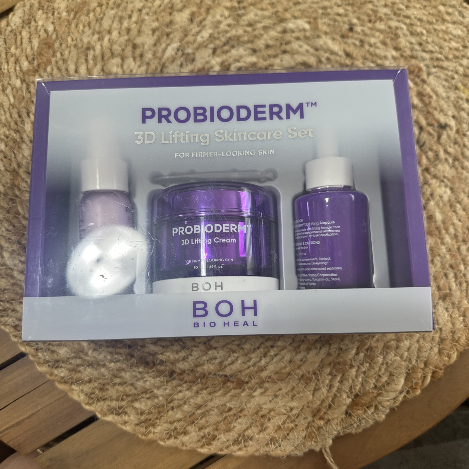 BIOHEAL BOH Probioderm 3D Lifting Kit 3 Piece Set For Firmer Looking Skin 50 Ml