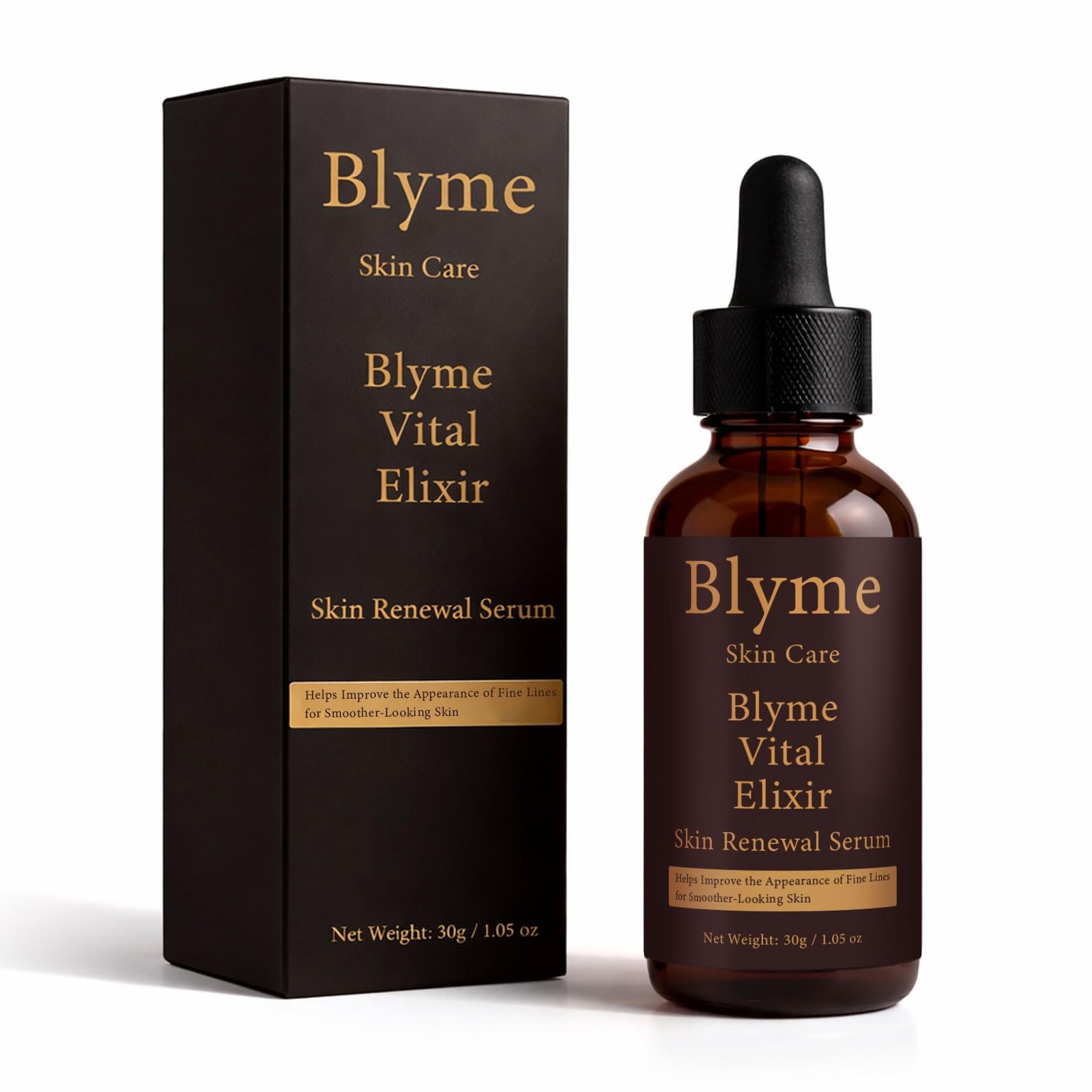Blyme Prime Elixir Anti Aging Serum with Peptide, Hyaluronic Acid & Retinol, …