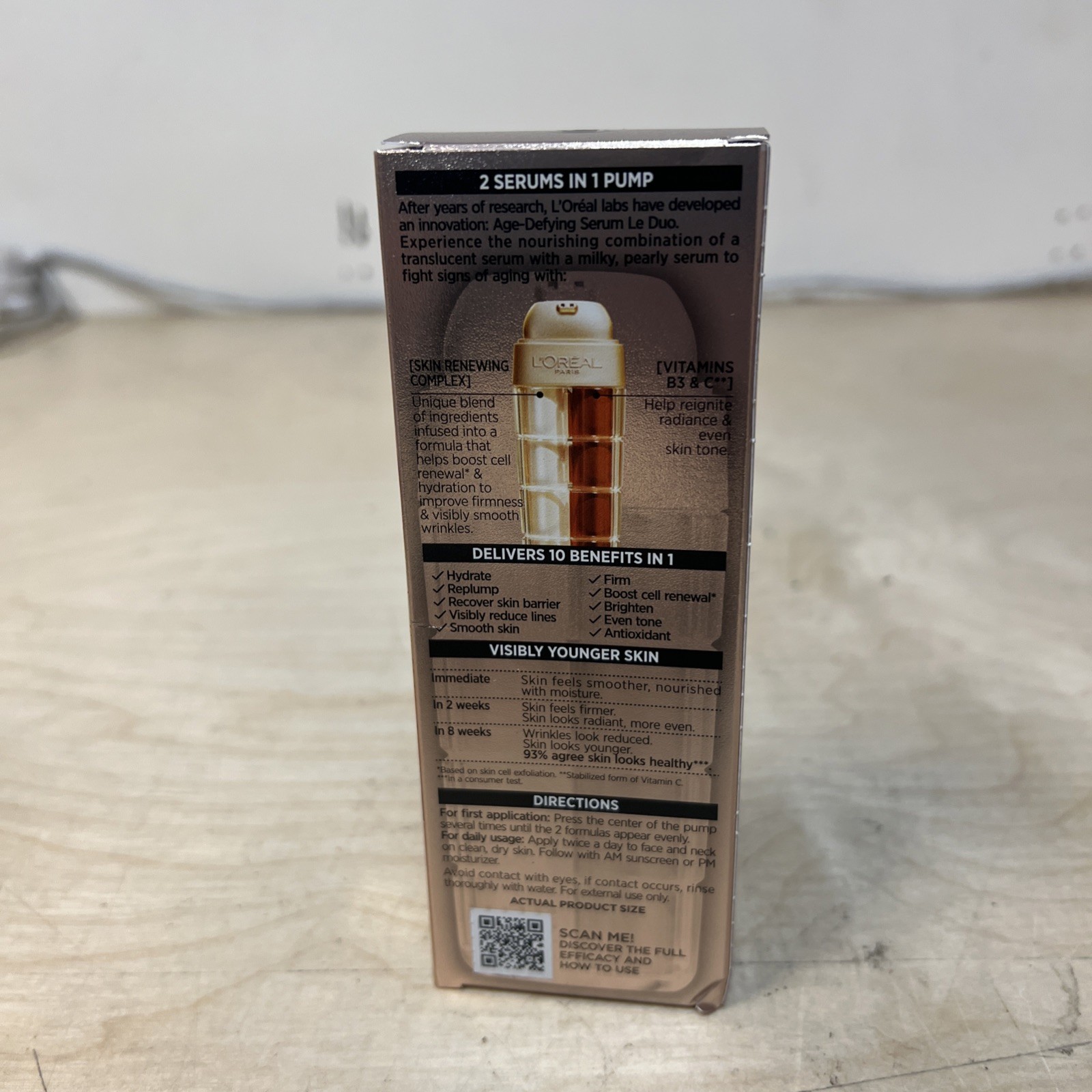 L’Oreal Age Perfect Age Defying Serum Le Duo – 1 Oz