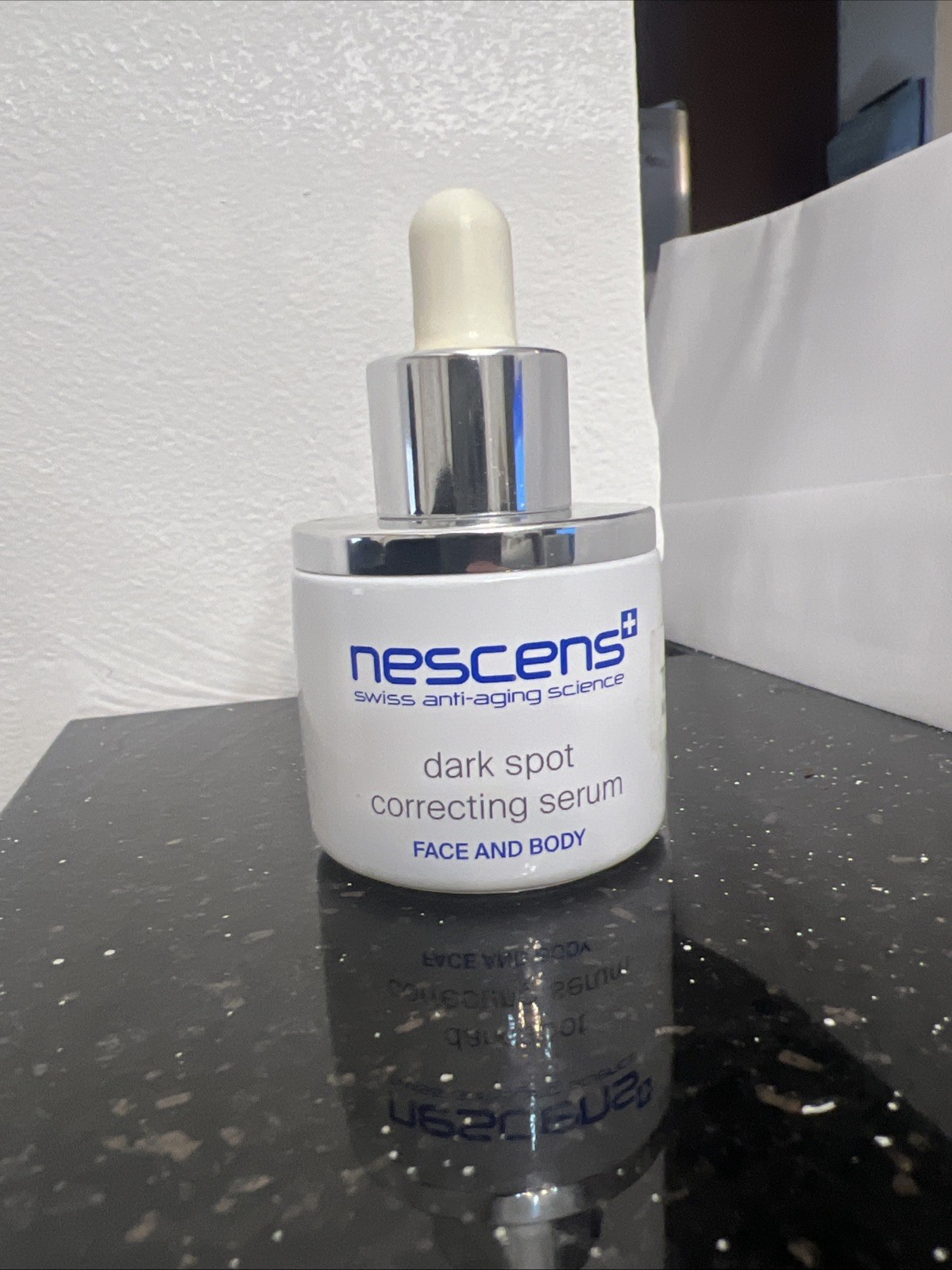 Nescens Dark Spot Correcting Serum Face & Body Tester 30ml Swiss Anti-Aging