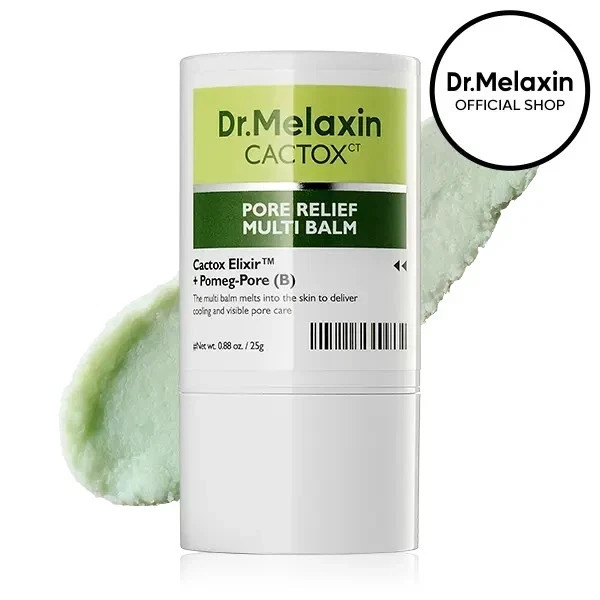 Dr Melaxin Cactox Pore Relief Multi Balm Stick – Cooling & De-Puffing Balm