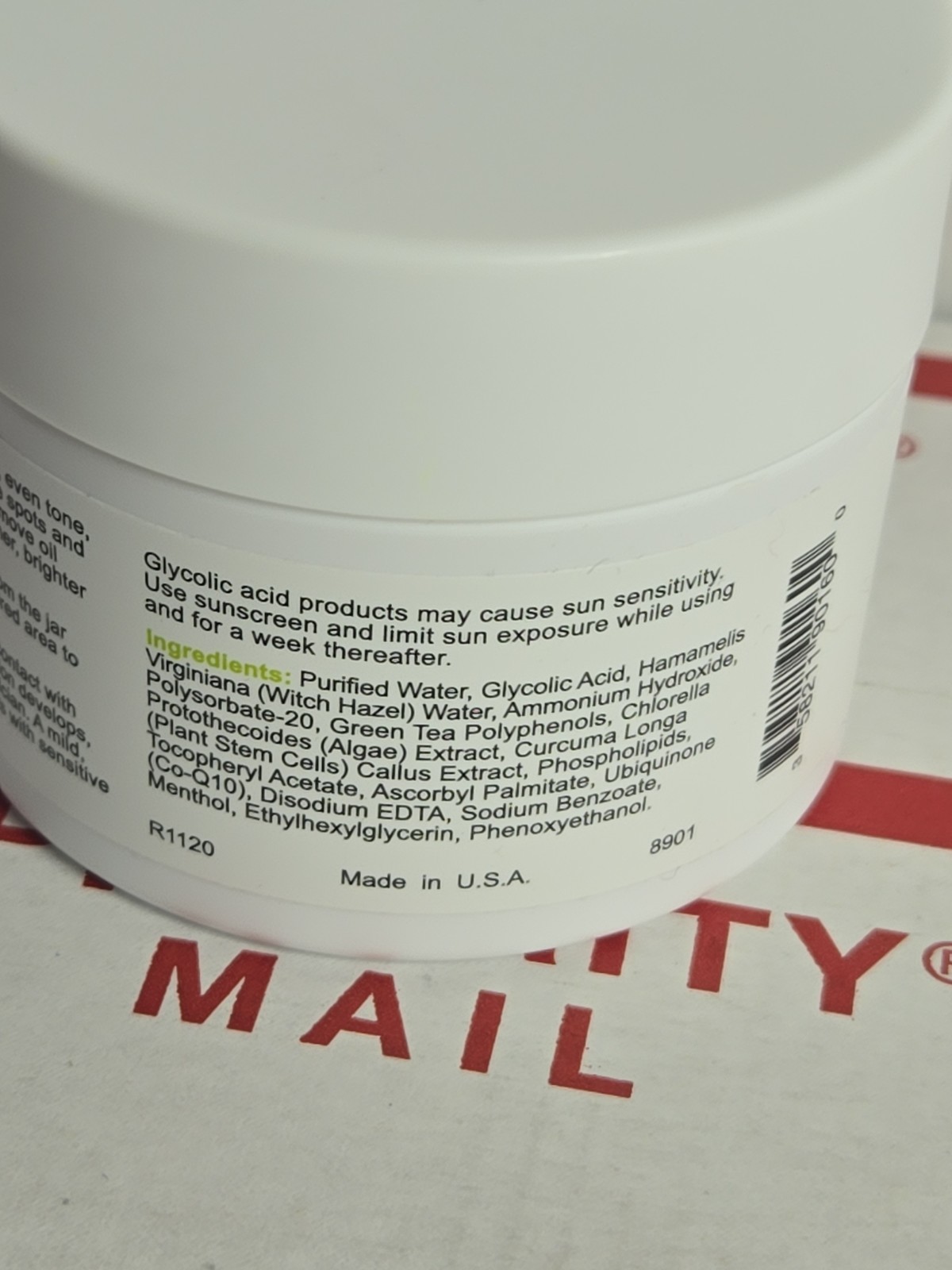 Replenix Glycolix Elite Glycolic Acid 10% Resurfacing Peel 60 Pads NEW