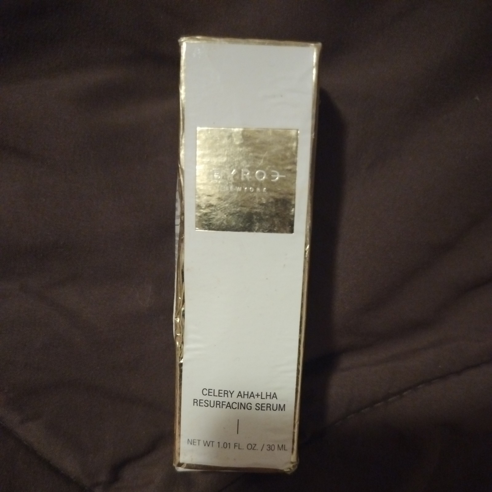 Byroe New York Celery AHA + LHA Resurfacing Serum 1.01 fl oz / 30 ml NIB