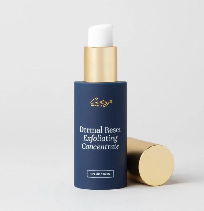 City Beauty Dermal Reset Exfoliating Concentrate Full Size/Sealed (MSRP $80)