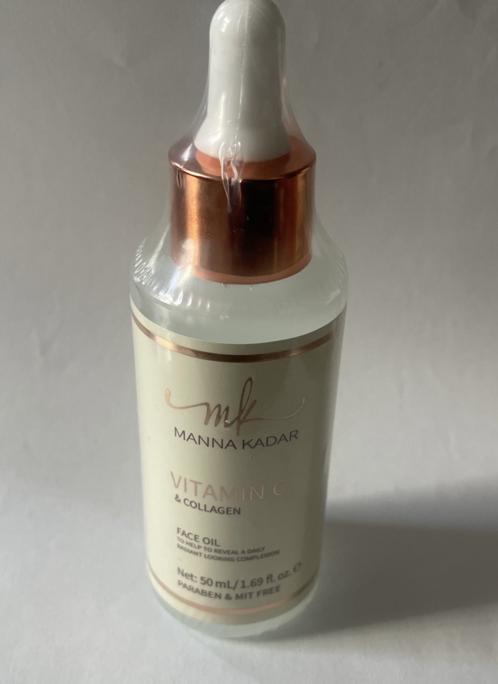 Manna Kadar Vitamin C And Collagen Face Oil New 1.69 Fl Oz Paraben & MIT Free