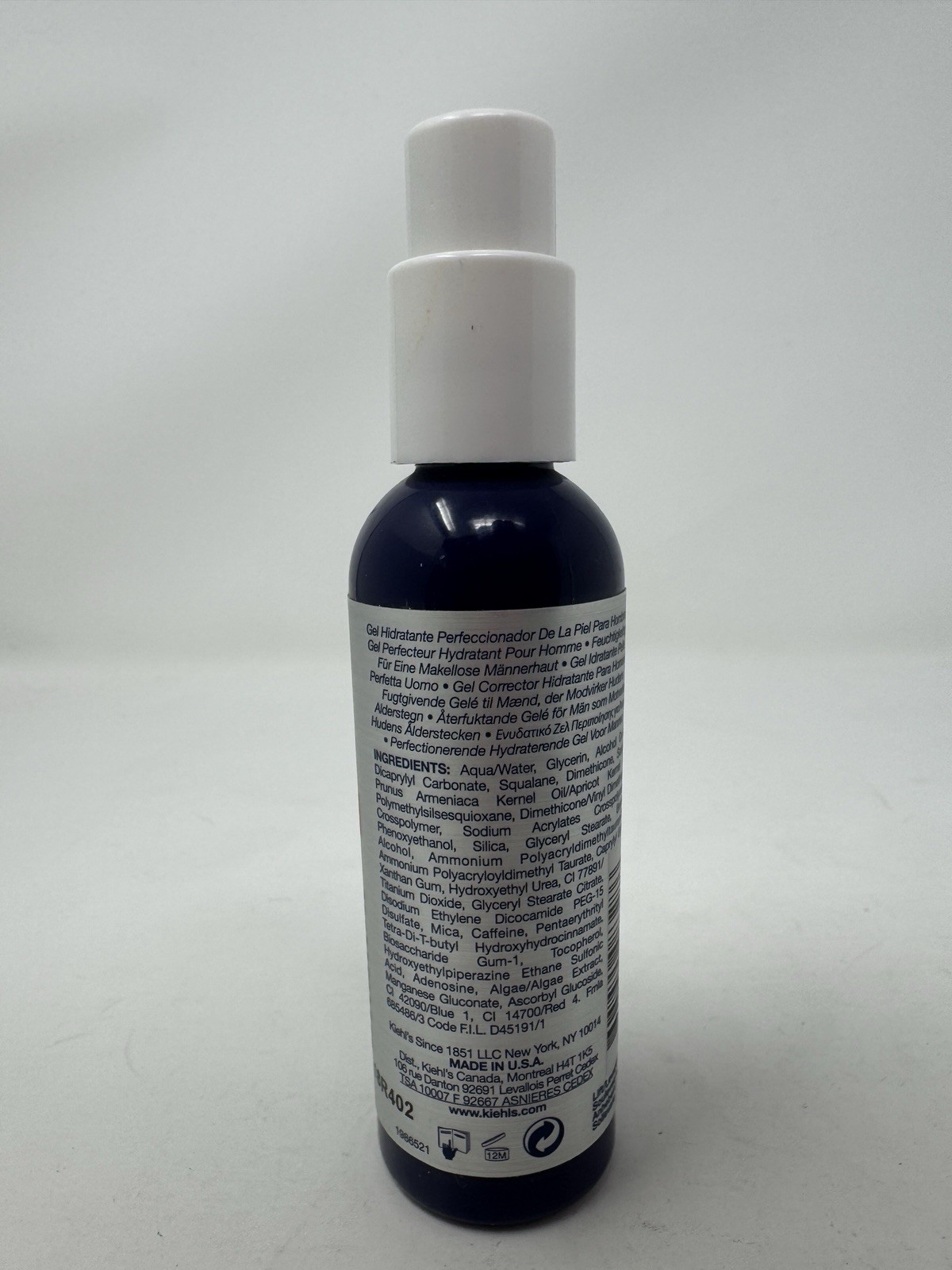 RARE Kiehl’s Facial Fuel Transformer Gel 2.5 fl oz 75mL + Moisturizer 6.8 fl oz