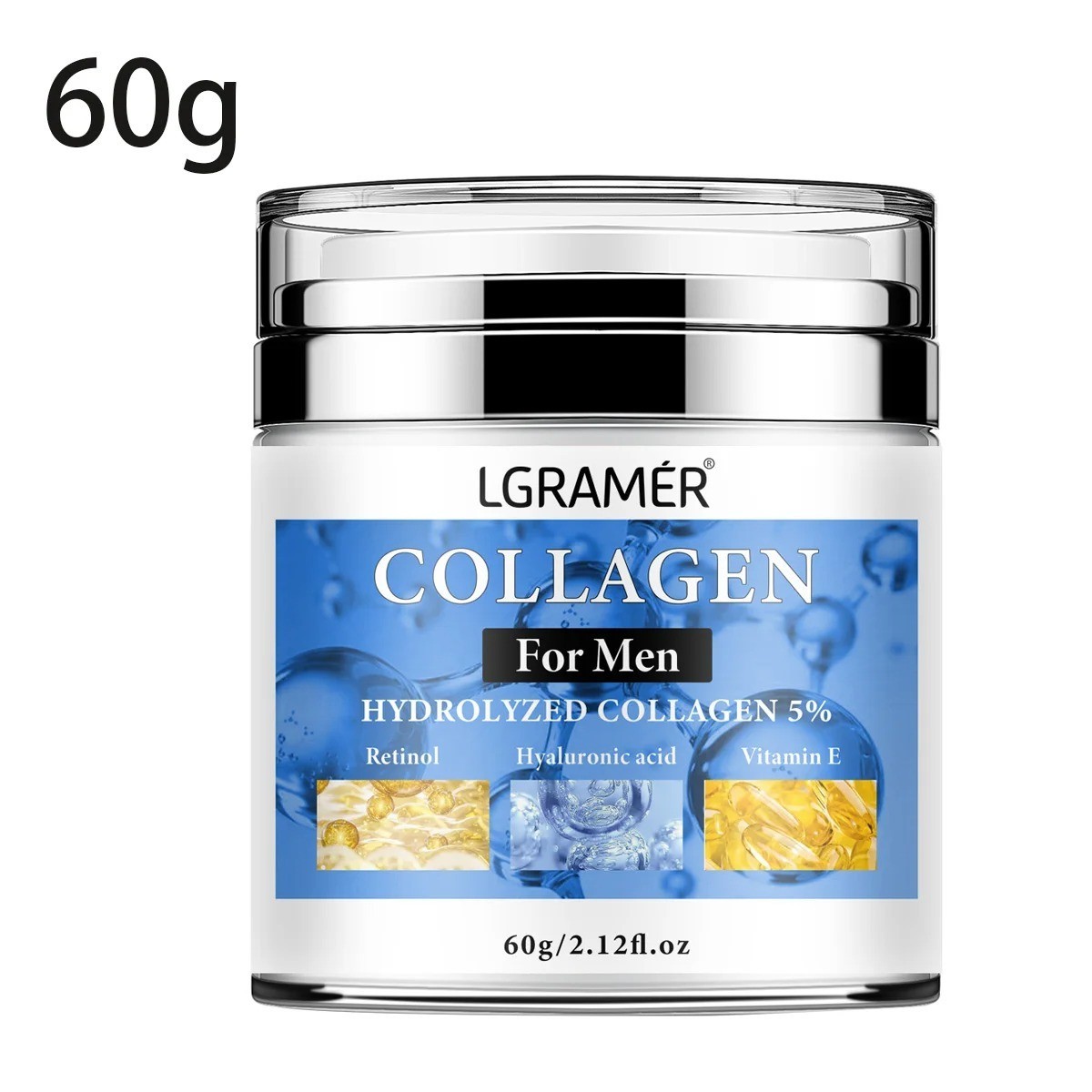 Men’s Retinol Collagen Moisturizing Cream Anti-Aging Firming Facial Skin Care US