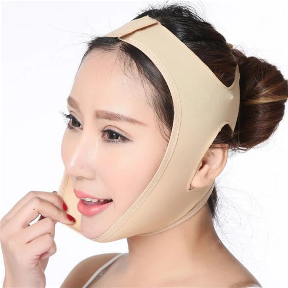 Breathable V-Face Slimming Bandage Elastic Tapes Chin Cheek Face Lift