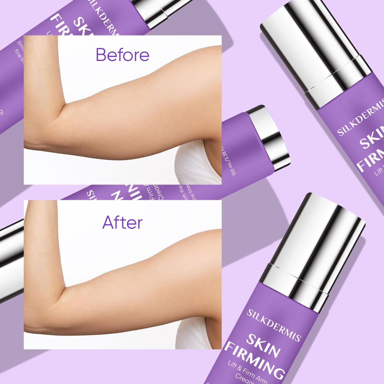 Hydrating Skin Tightening Cream for Body: Firm Loose Skin and Boost Luminosity