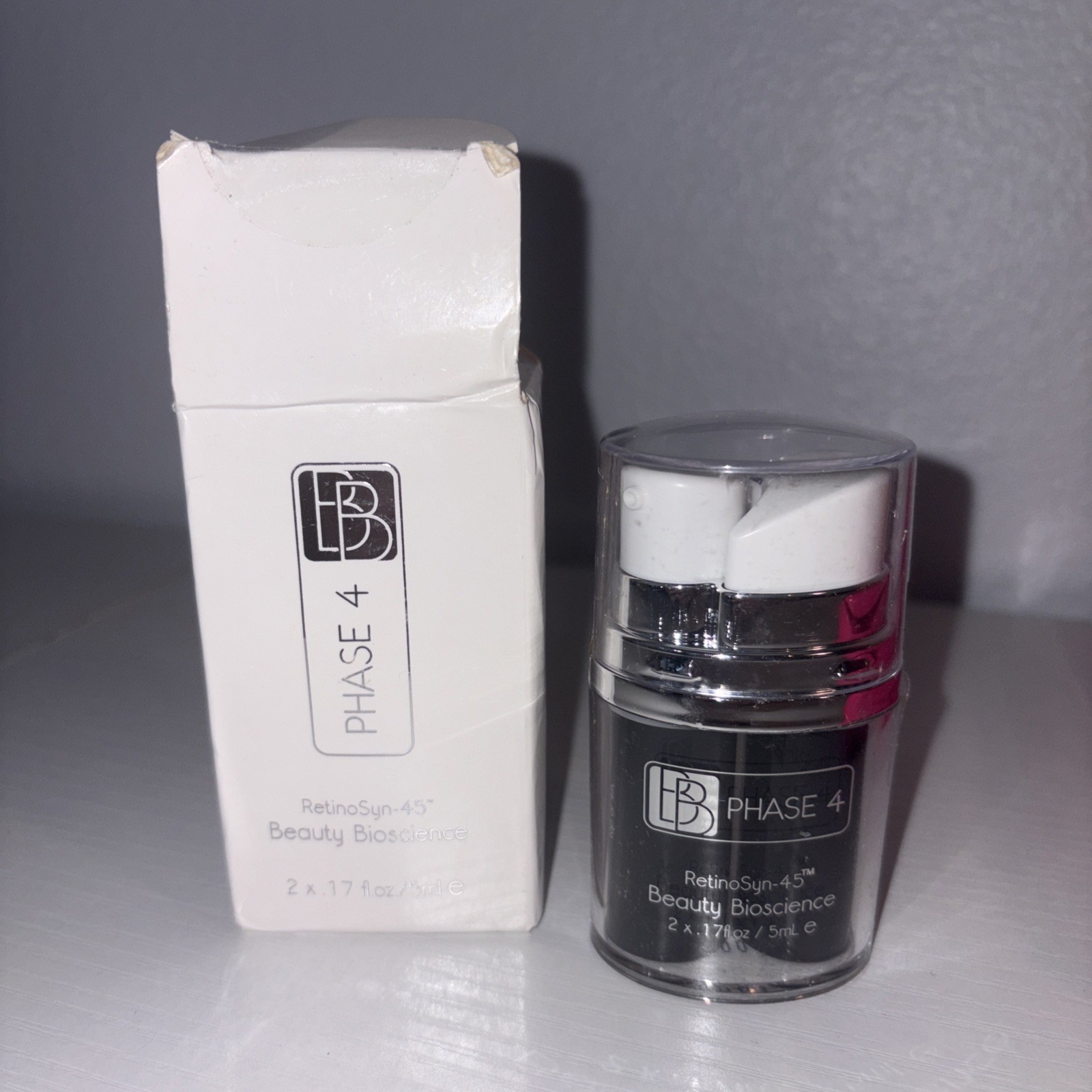 Beauty Bioscience RetinoSyn-45 Phase 4 sealed 2 X 1.7fl Oz/5ml