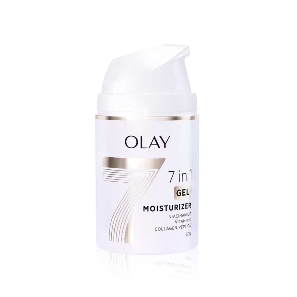 Olay 7in1 Gel Moisturizer with Niacinamide, Vitamin C, Collagen Peptide (50g)