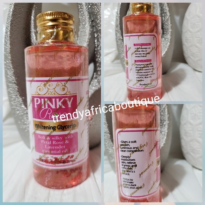 Evob Pinky Rose glycerin 120mlx1, moisturize, anti scars, Luminous silky skin