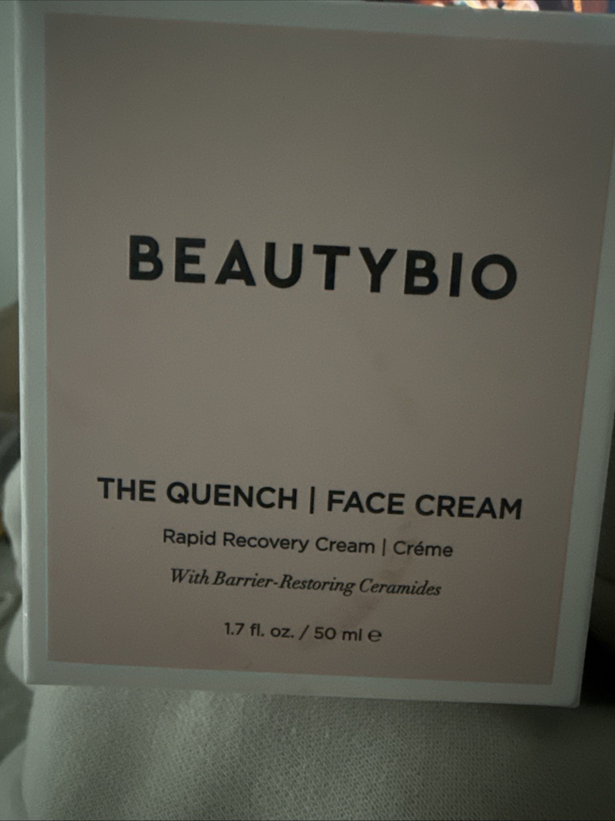 Beauty Bio The Quench Restoring Face Cream 1.7 fl oz 50 mL NEW