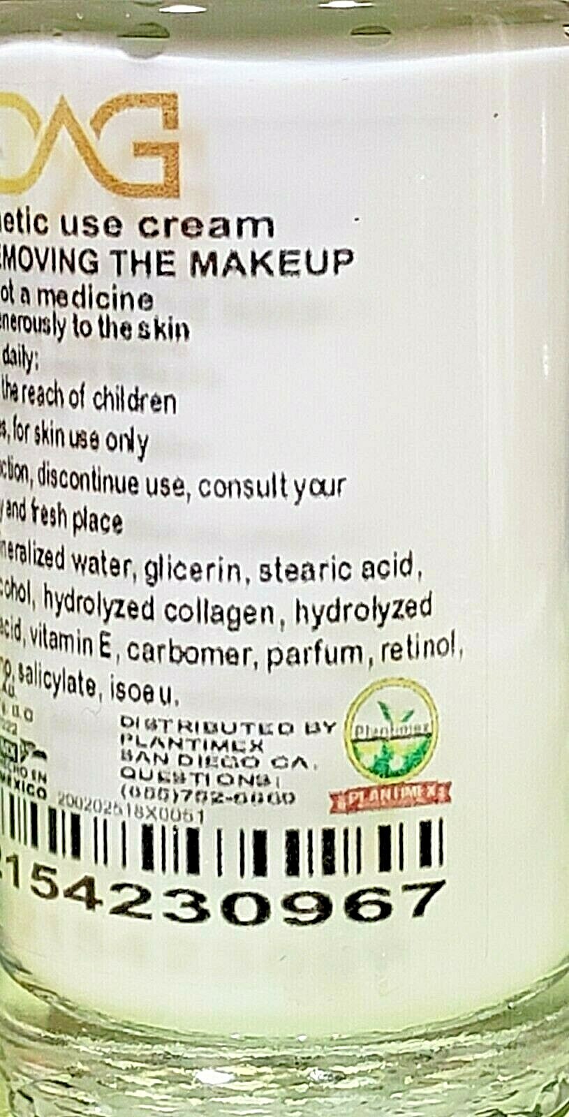 Hyaluronic Acid ARGAN Collagen Elastin Anti-Aging Night (1.35 oz) Crema de Noche
