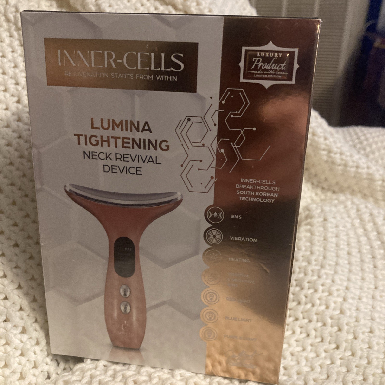 Inner Cells Lumina Limited Edition Neck Revival Device.. Brand New. MSRP $1500