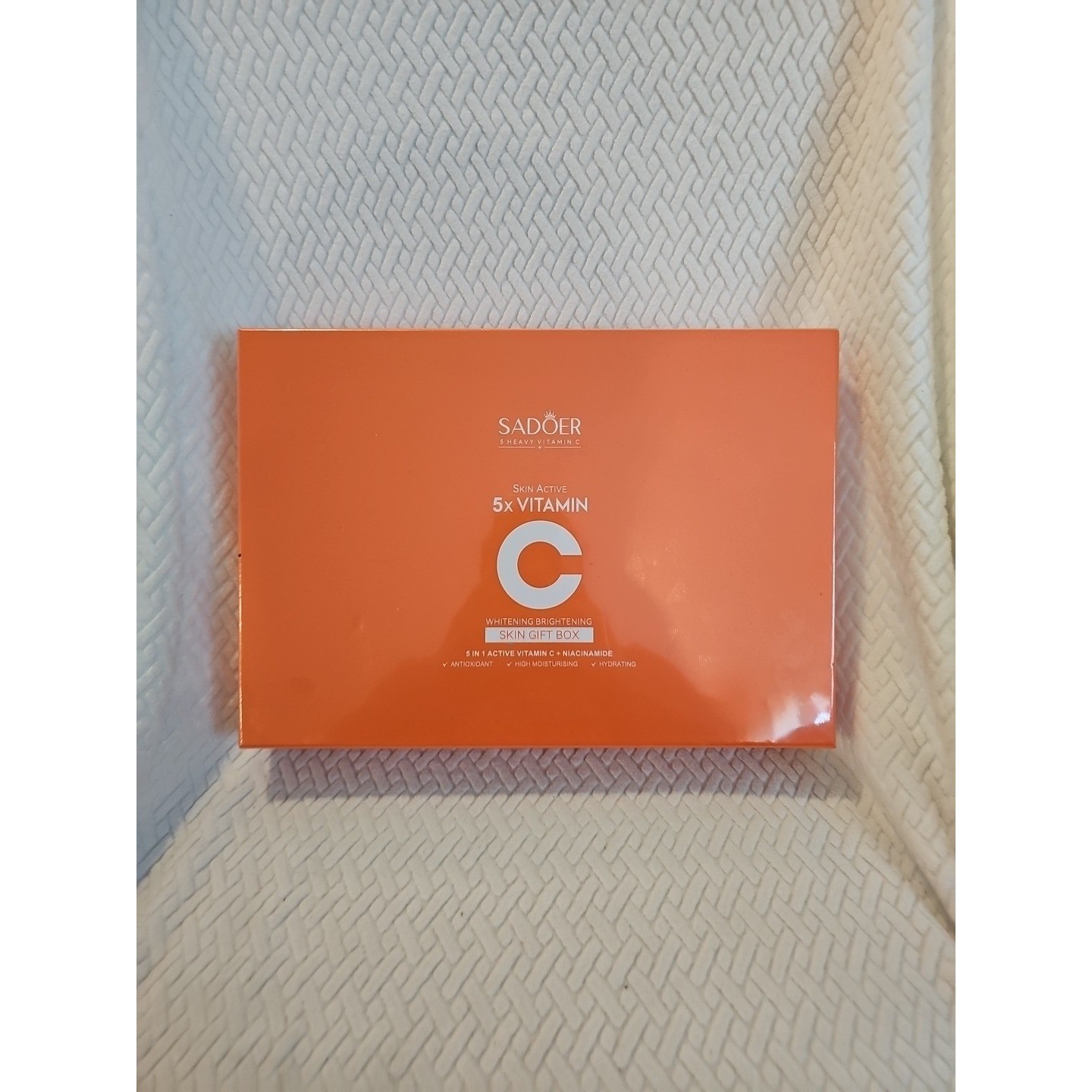 New Sadoer 5x Vitamin Sun Active Skincare 6 Pcs Set