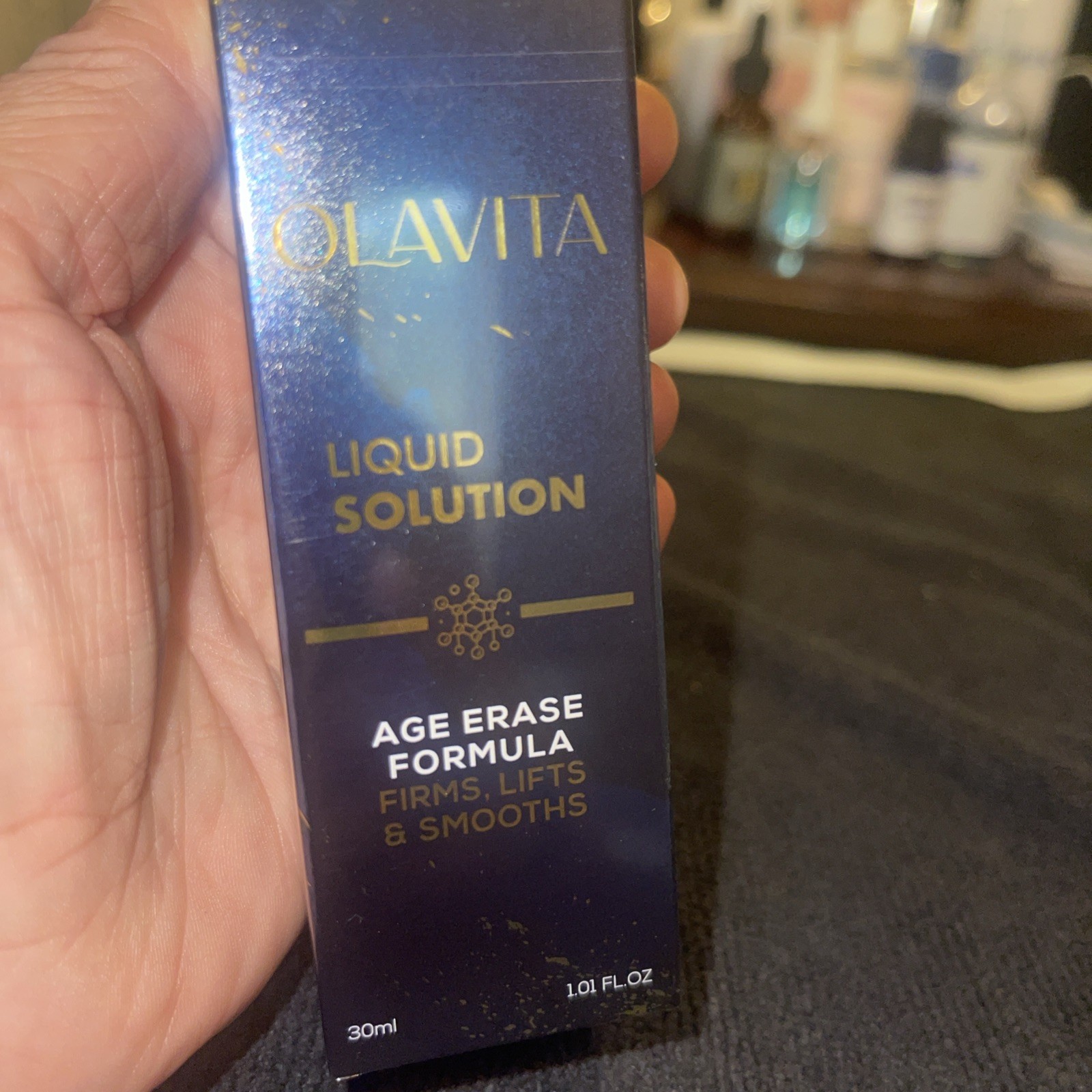 OLAVITA Liquid Solution Age Erase Formula Anti aging 1.01 OZ Genuine Authentic