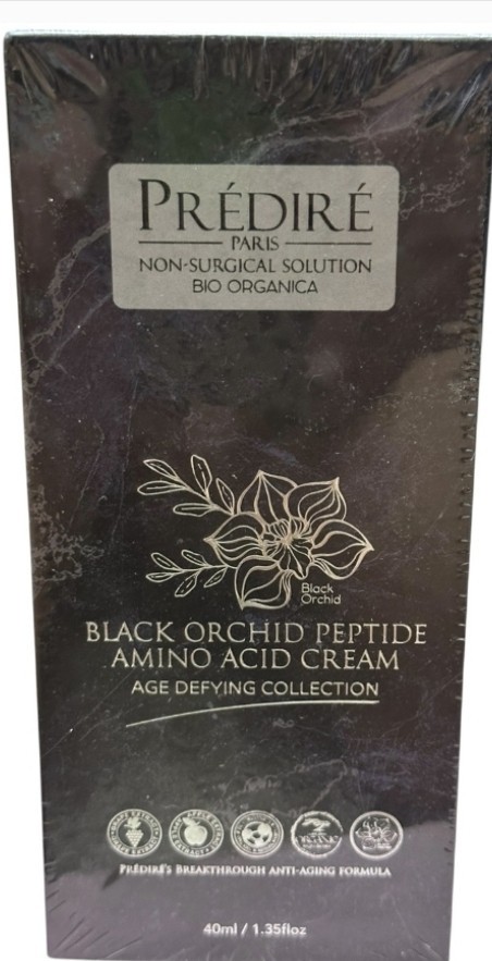 PREDIRE PARIS Black Orchid Peptide Amino Acid Cream Authentic NIB