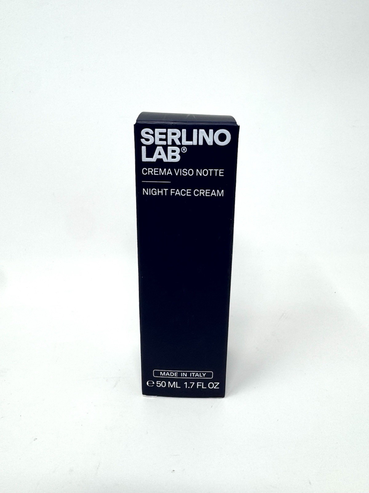 Serlino Lab Night Face Cream Moisturizer Retinol Hyaluronic Acid Italy Exp 12/27