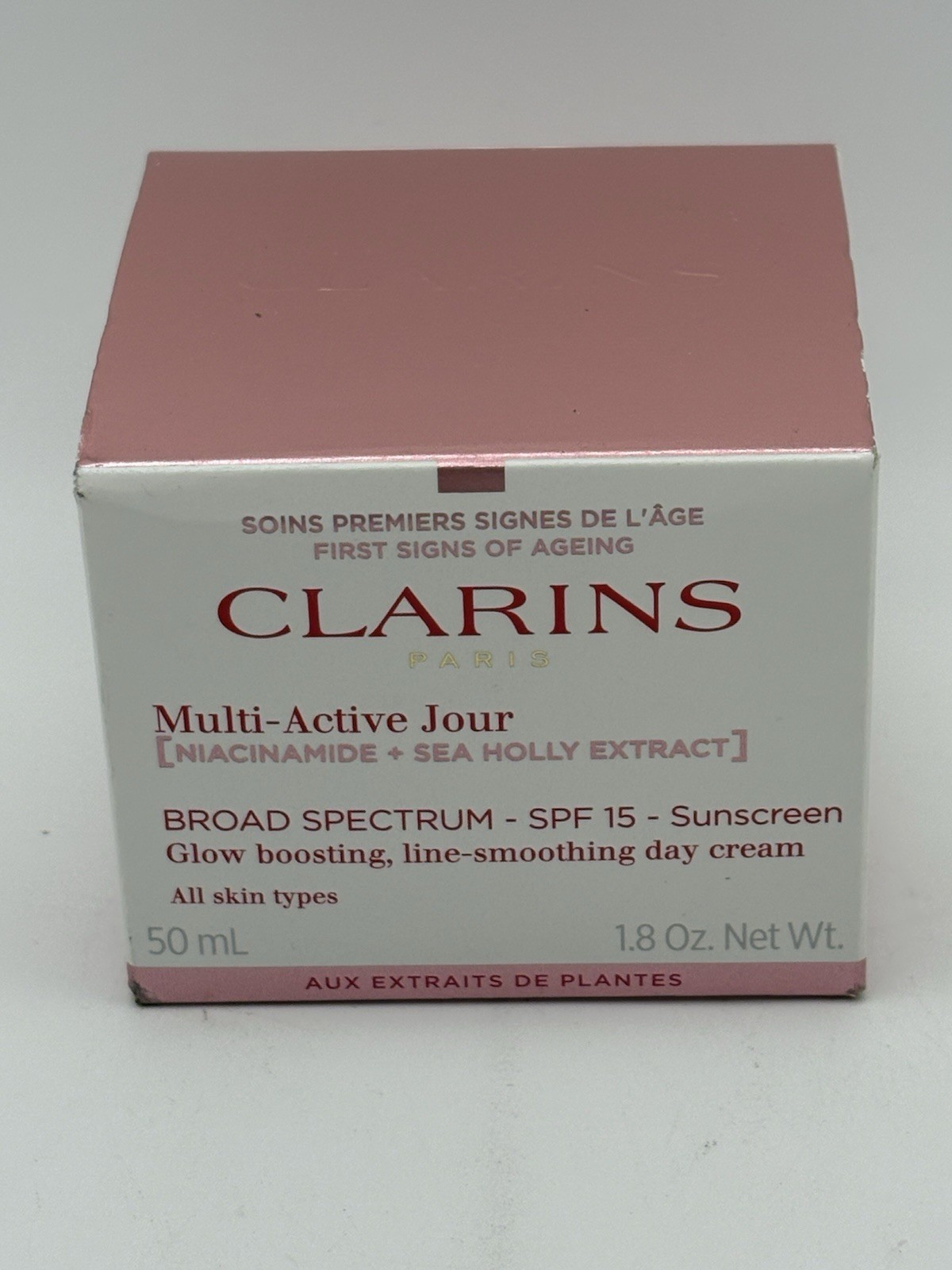 Clarins Paris Multi-Active Jour Day Cream 1.6 Oz Anti-Aging Skin NEW