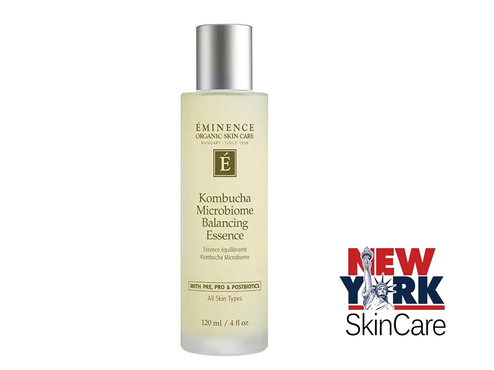 Eminence Kombucha Microbiome Balancing Essence 120ml / 4oz Brand New