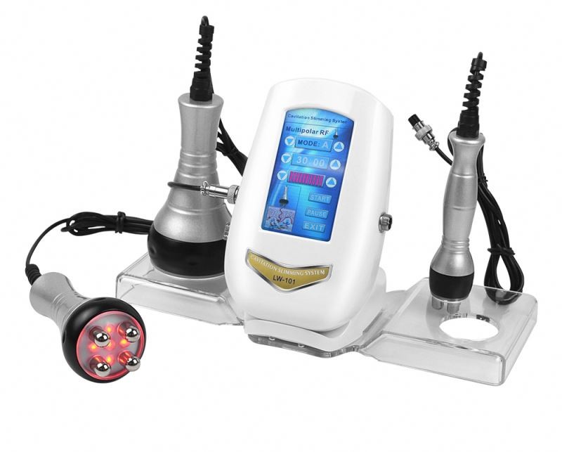 Portable 3 In 1 Body Vacuum Laser Skin Rejuvenation Machine Beauty Salon Use