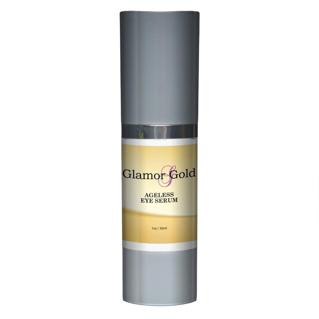 Glamor Gold Eye Serum Best Under Eye Treatment 1 FL OZ New/ Sealed!!