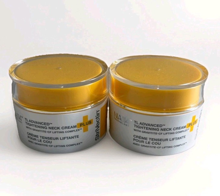 2 Pack! Strivectin TL advanced Neck Tightening Cream Plus with NIA114, 1oz, New
