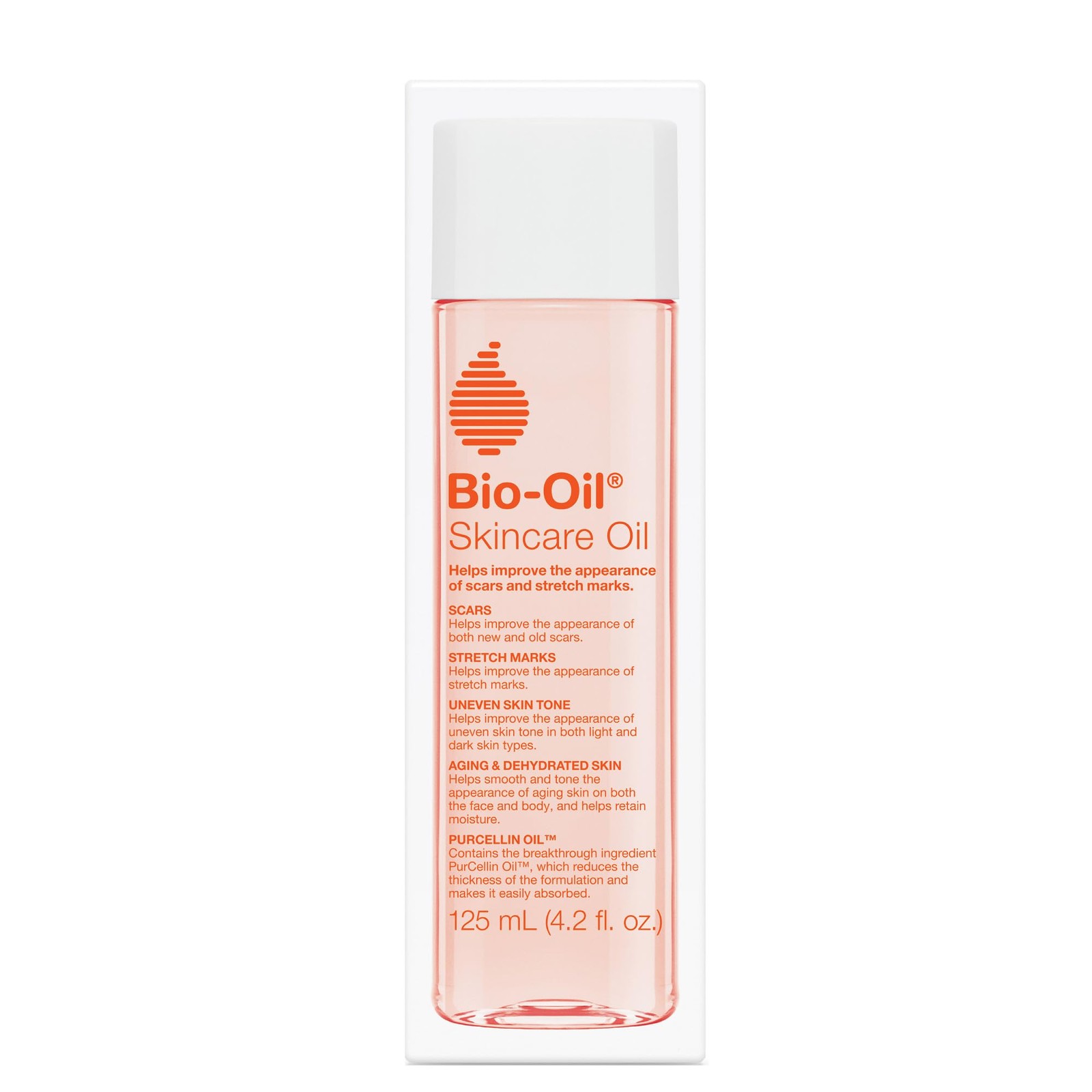 Bio-Oil Skincare Body Oil Serum for Scars and 4.2 Fl Oz (Pack of 1), White